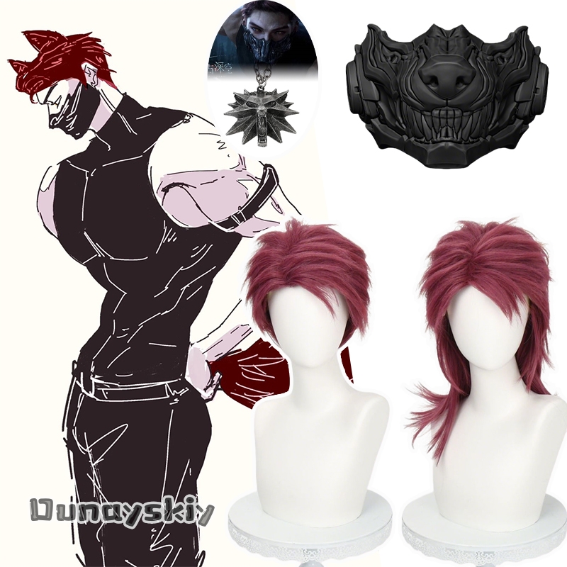 Anime Cosplay Wig Heat Resistant - شعر مستعار جديد لشخصية فالكو من