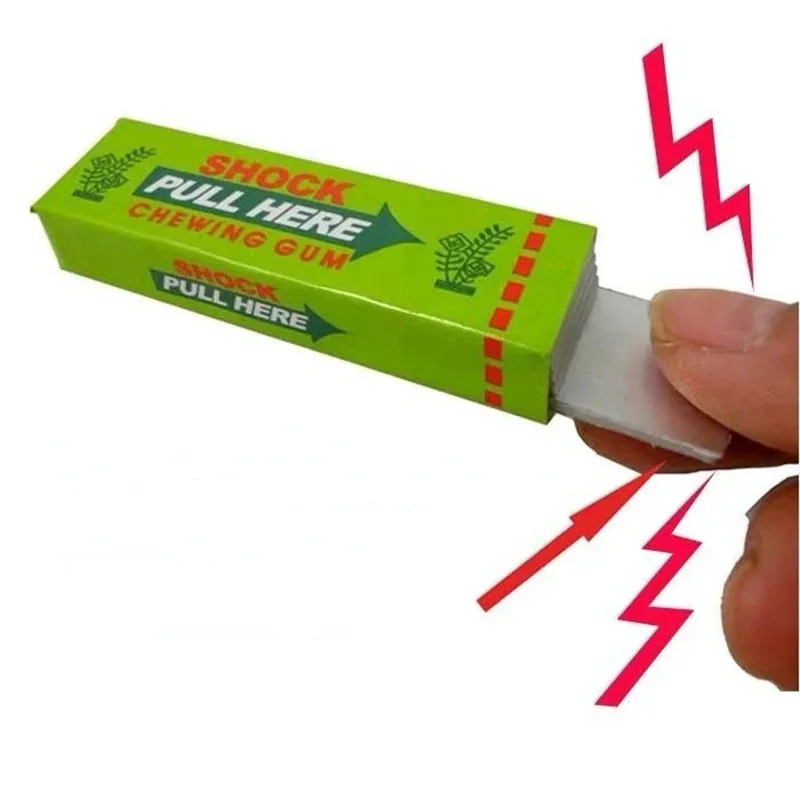 Shock Pen Prank Toy - لعبة مزحة الصدمة الكهربائية، علكة قابلة
