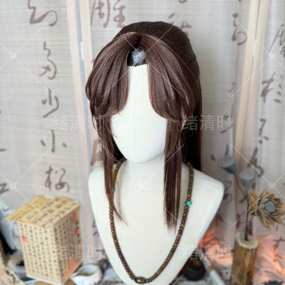 باروكة على طراز غوانغلينغ وانغ - مراجعة Anime Cosplay Wig Heat Resistant وسعره