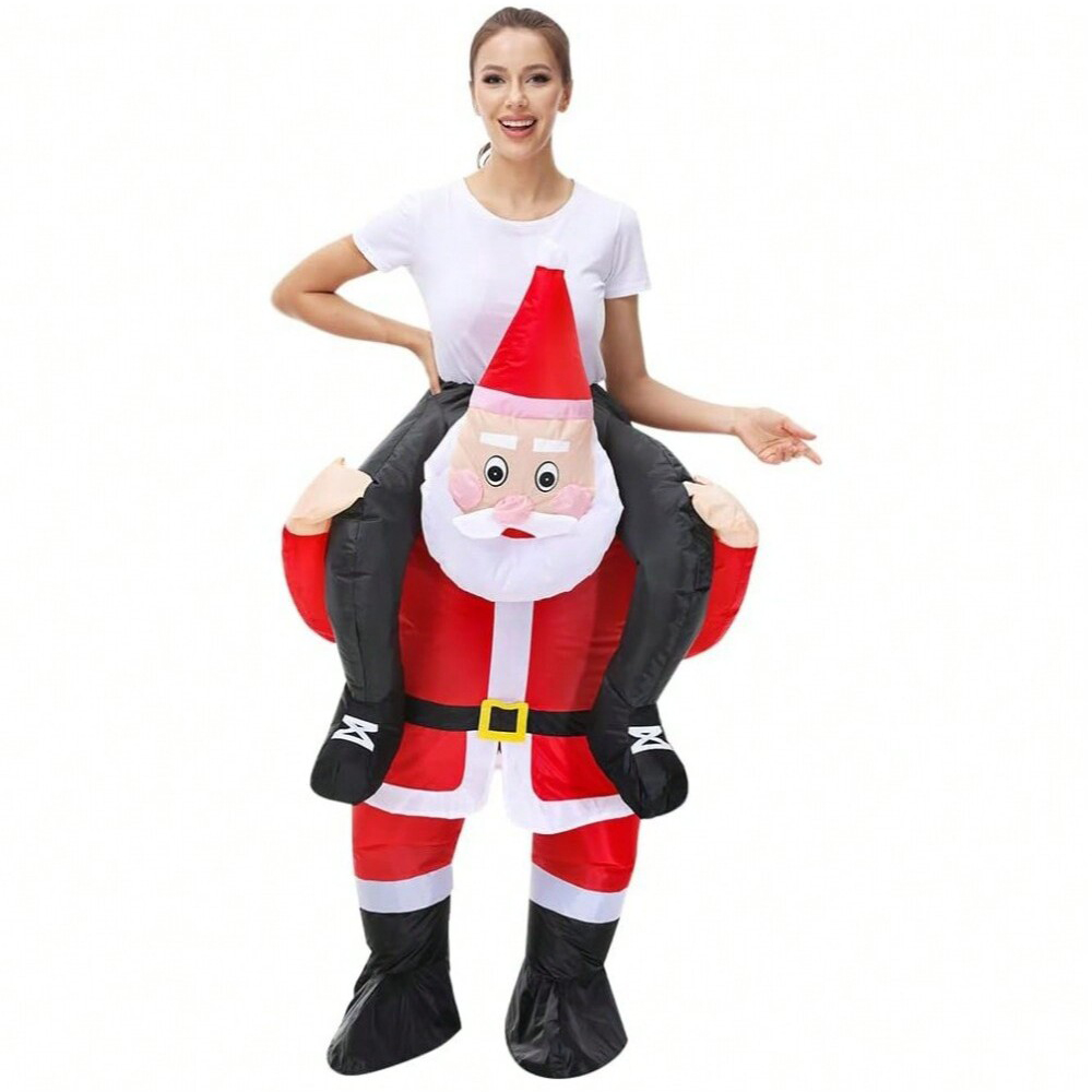 زي سانتا كلوز القابل للنفخ للر - مراجعة Costumes وسعره