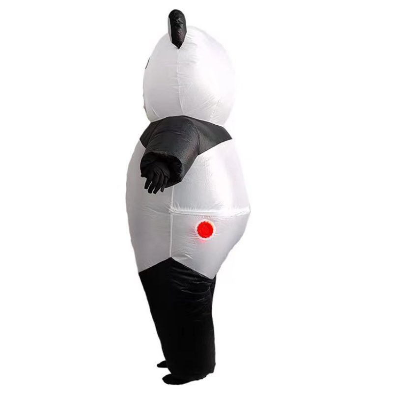 الباندا نفخ زي للأطفال الكبار  - مراجعة Inflatable Dinosaur Costume Adult وسعره