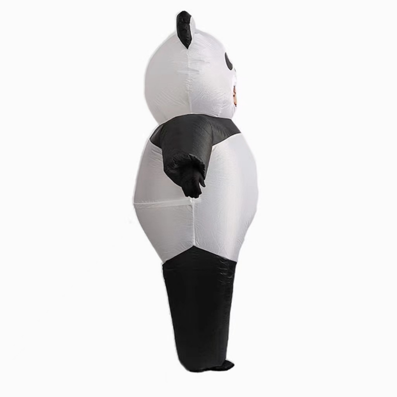 الباندا نفخ زي للأطفال الكبار  - مراجعة Inflatable Dinosaur Costume Adult وسعره