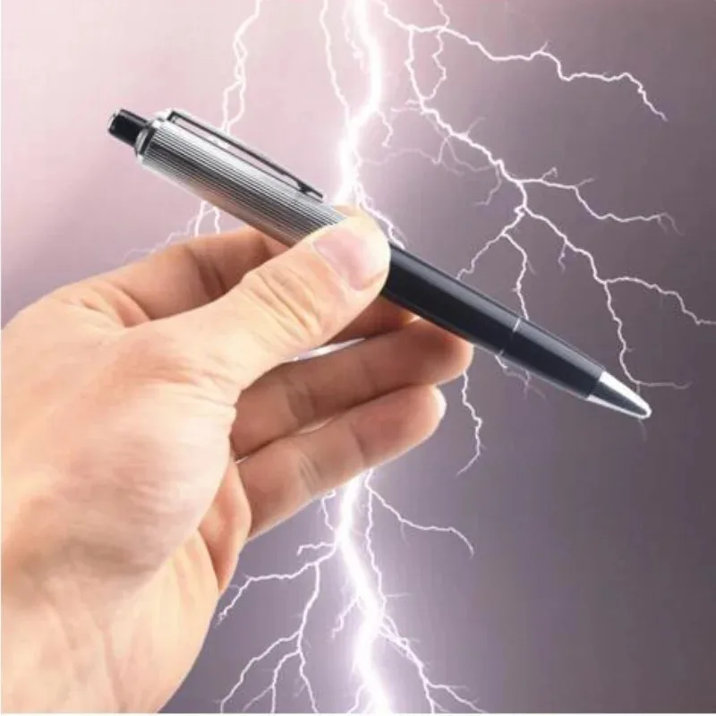 85L-1 قطعة قلم صاعق كهربائي إب - مراجعة Shock Pen Prank Toy وسعره